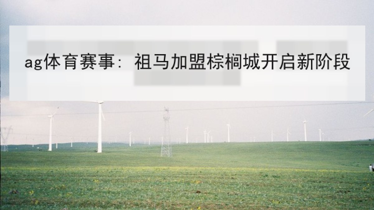 ag体育赛事: 祖马加盟棕榈城开启新阶段
